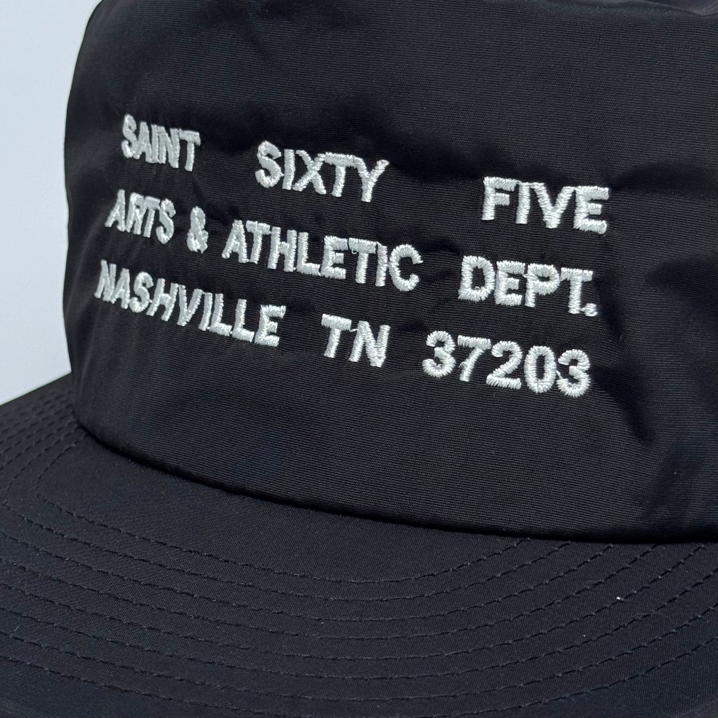 Arts & Athletic Dept. Nylon Hat- Black