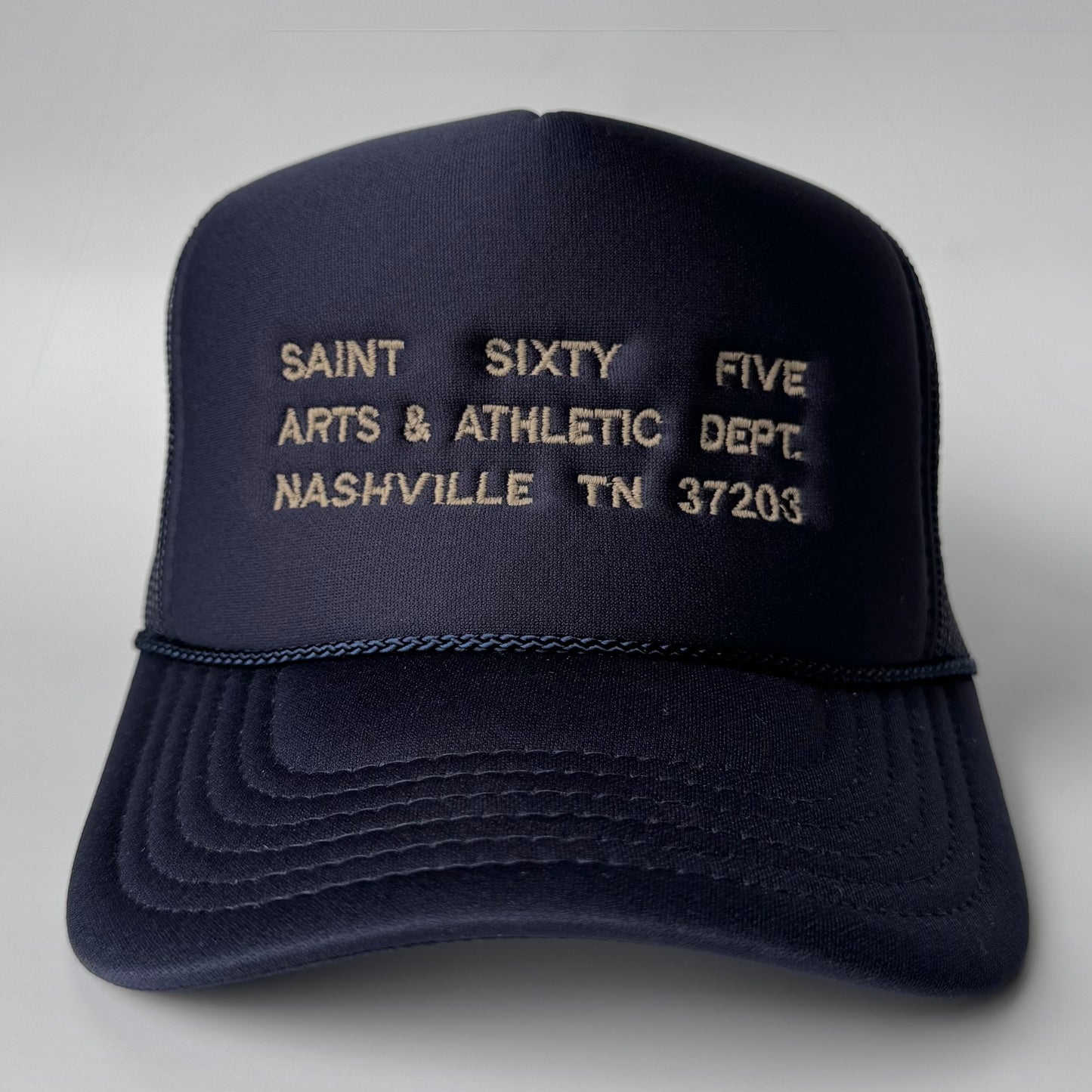 Arts & Athletic Dept. Foam Trucker- Navy