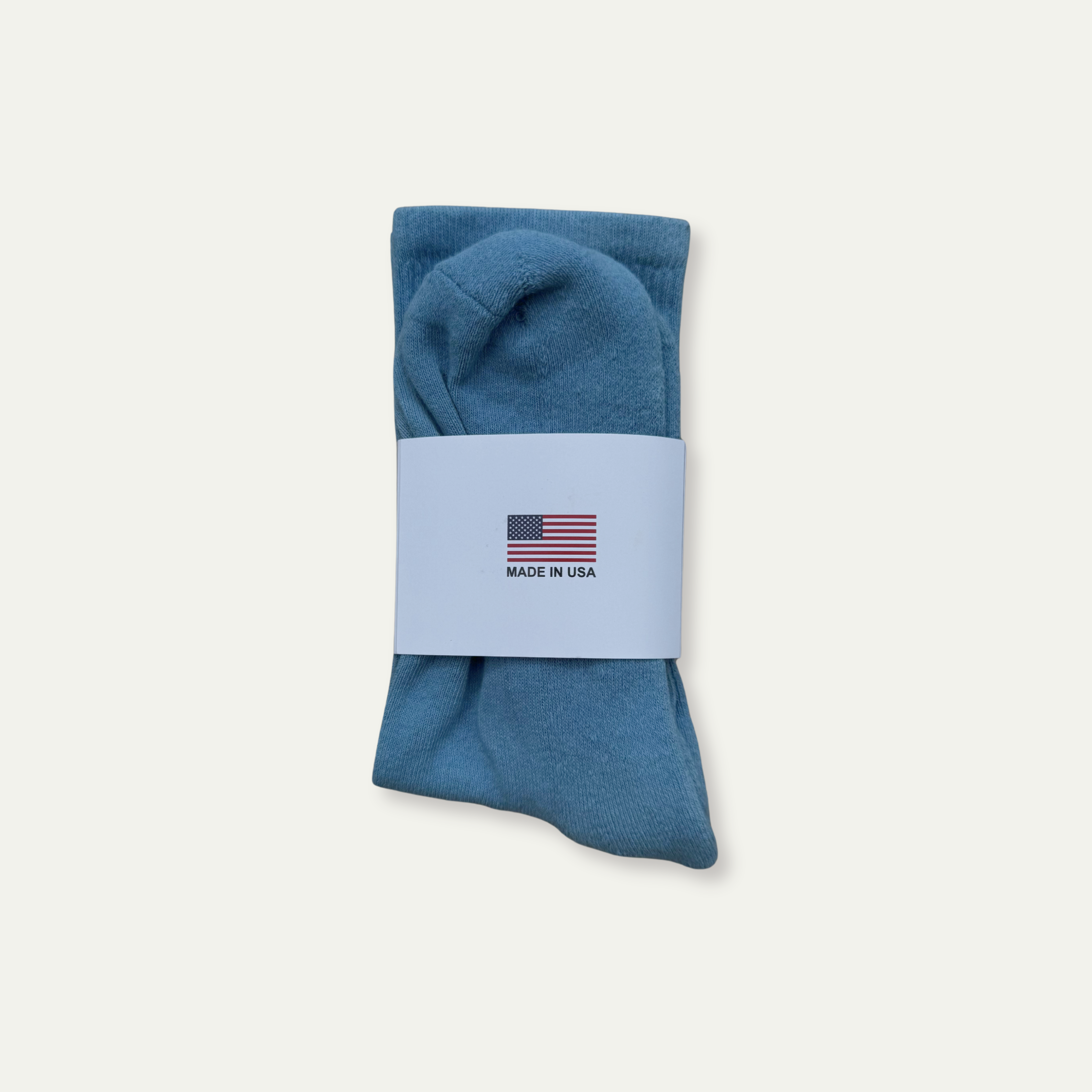 Indigo Dyed Everyday Crew Socks-