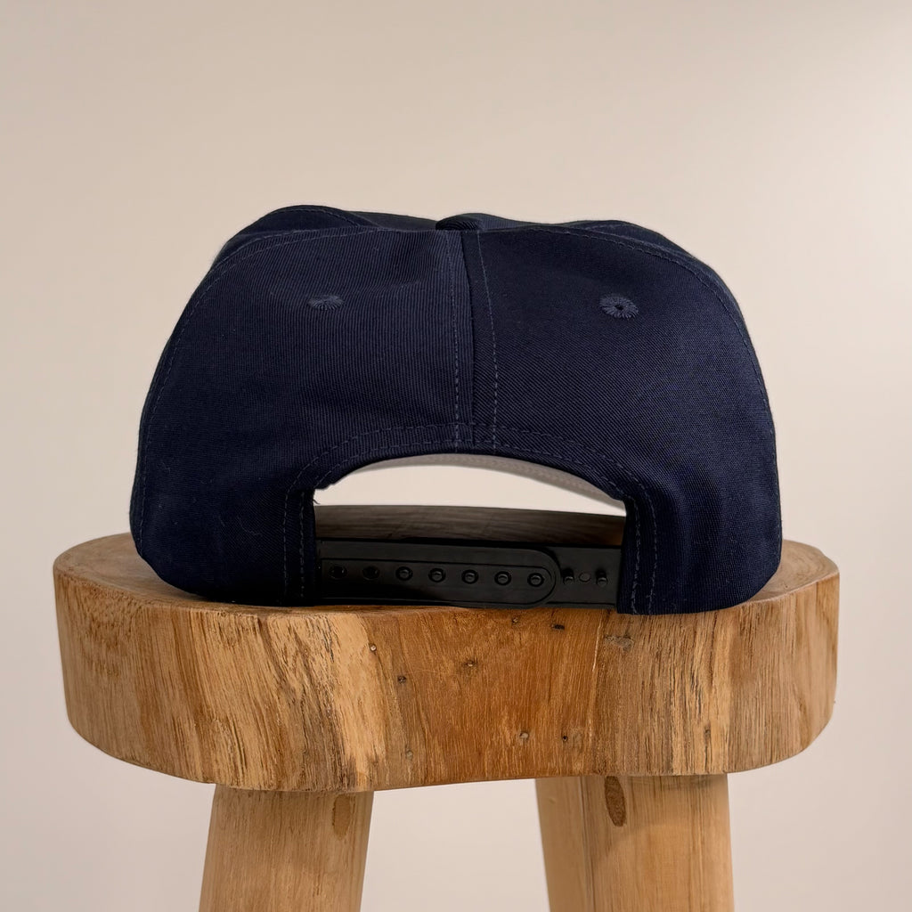 Twill Arts & Athletic Dept. Hat- Indigo Dyed Embroidery Thread