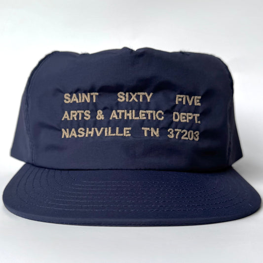 Arts & Athletic Dept. Nylon Hat- Midnight Blue