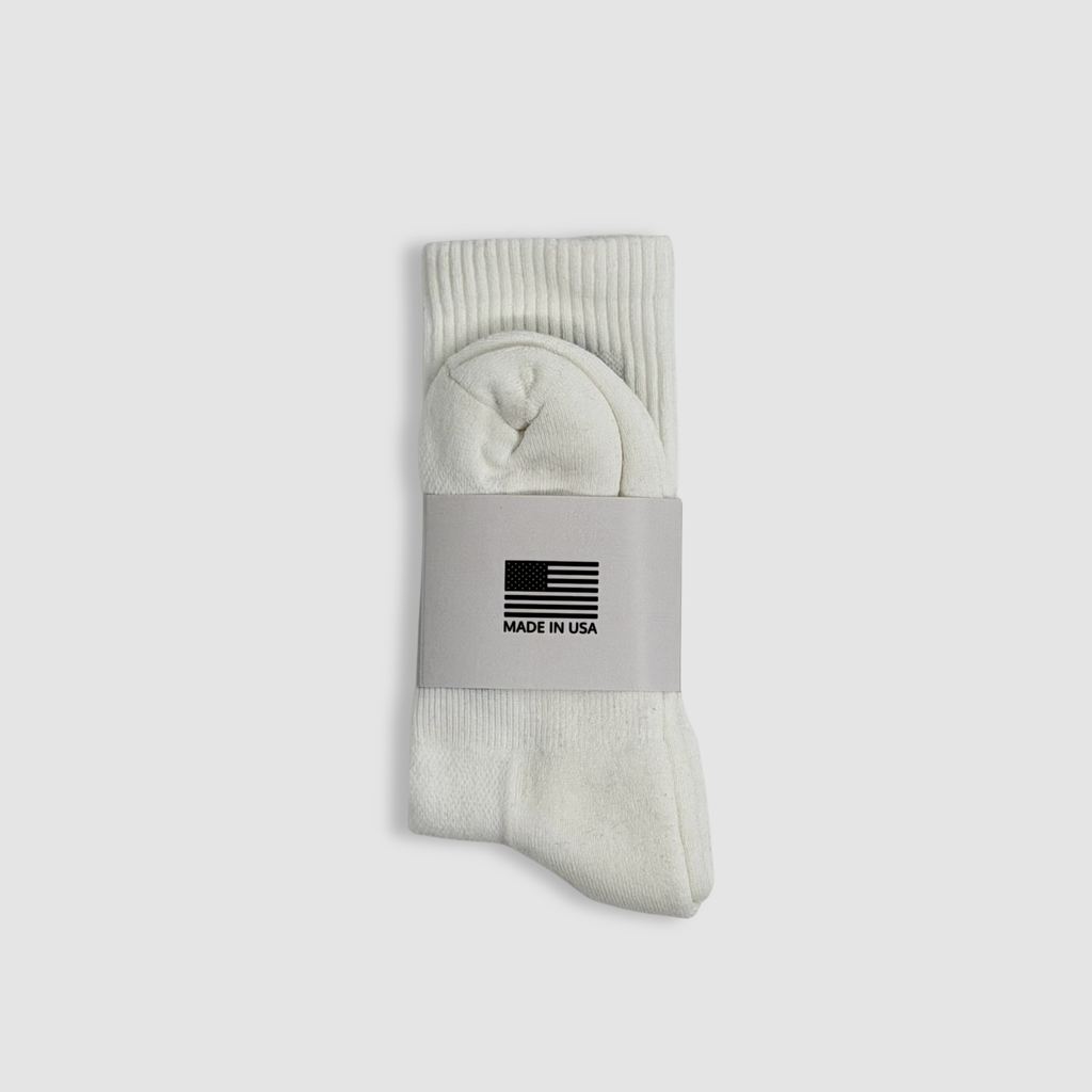 Icon Crew Sock- Made in USA