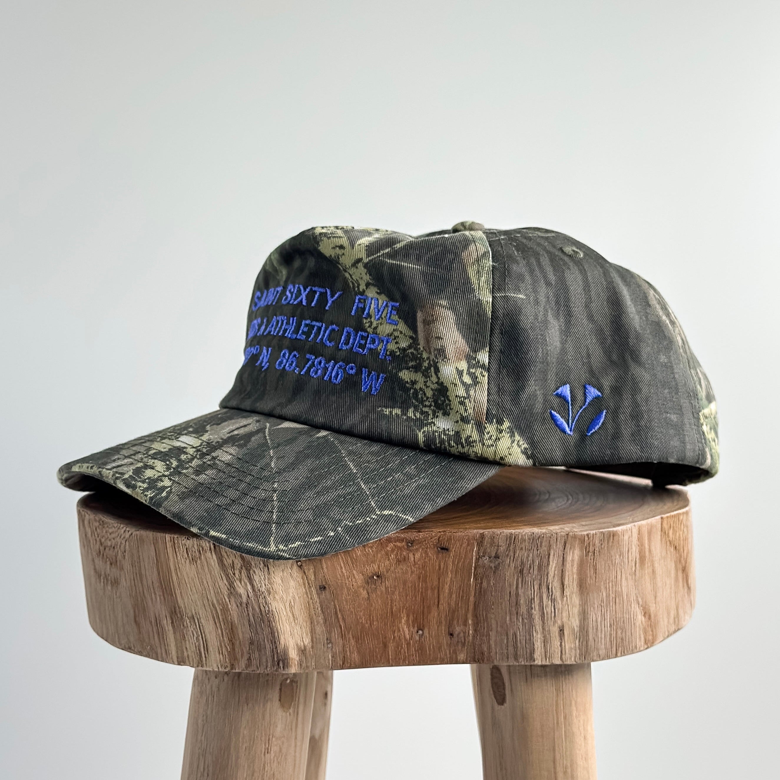 Arts & Athletic Dept. Hat - Camo/Indigo