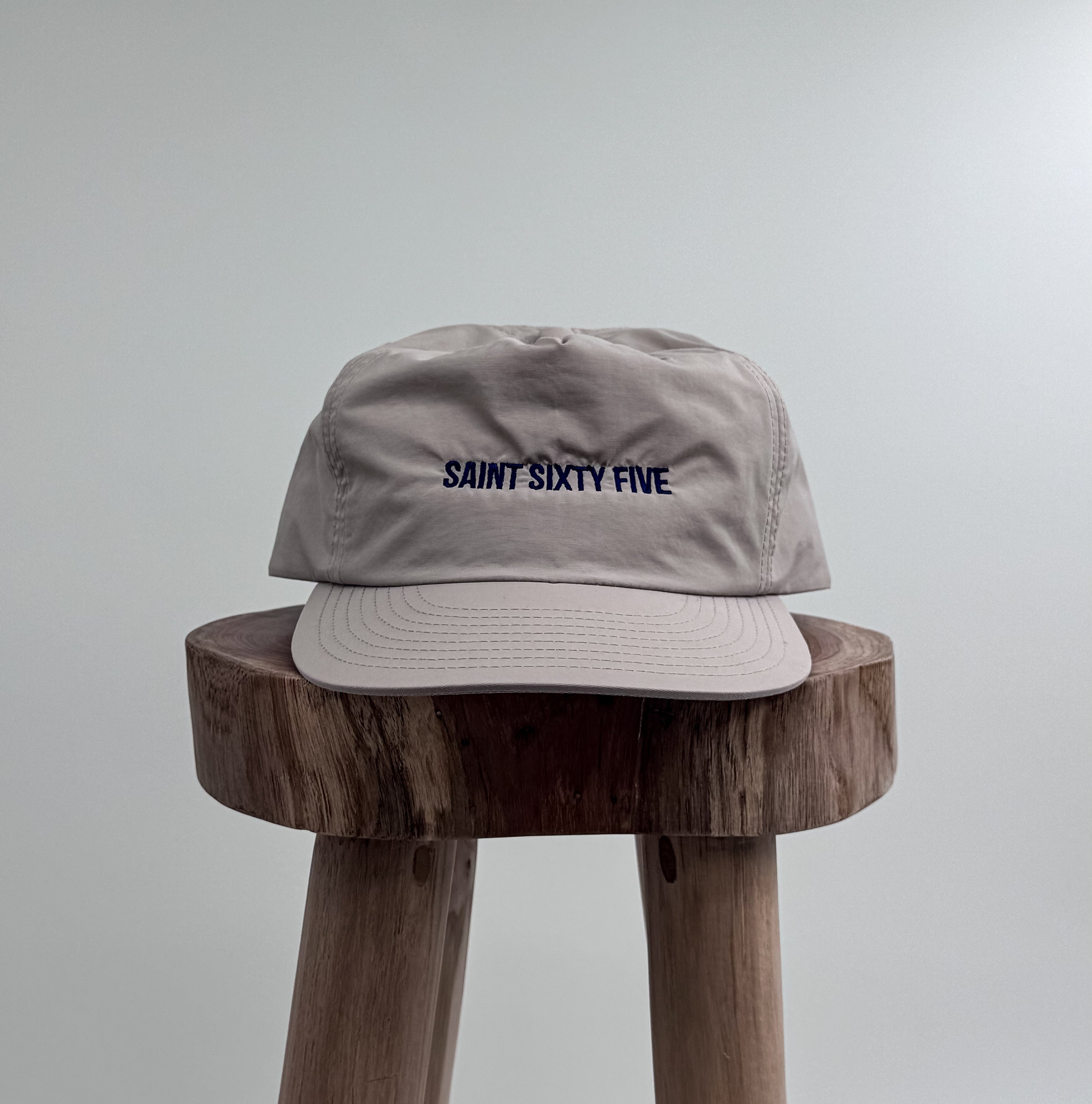 Alternate Logo nylon hat sample- Concrete/Navy