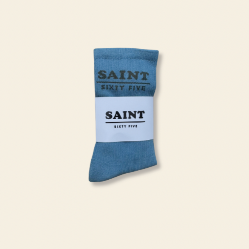 Indigo Dyed Everyday Crew Socks-