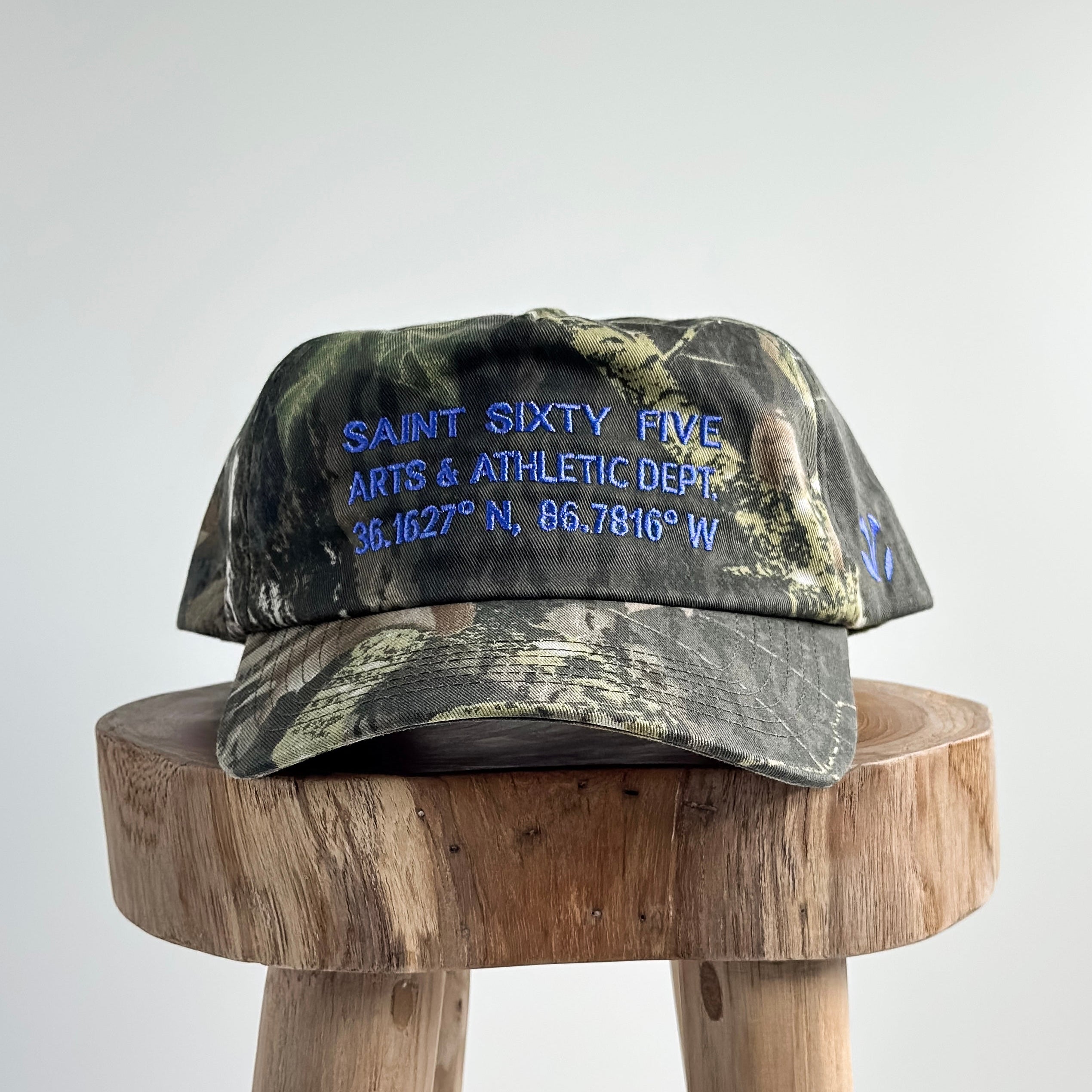 Arts & Athletic Dept. Hat - Camo/Indigo