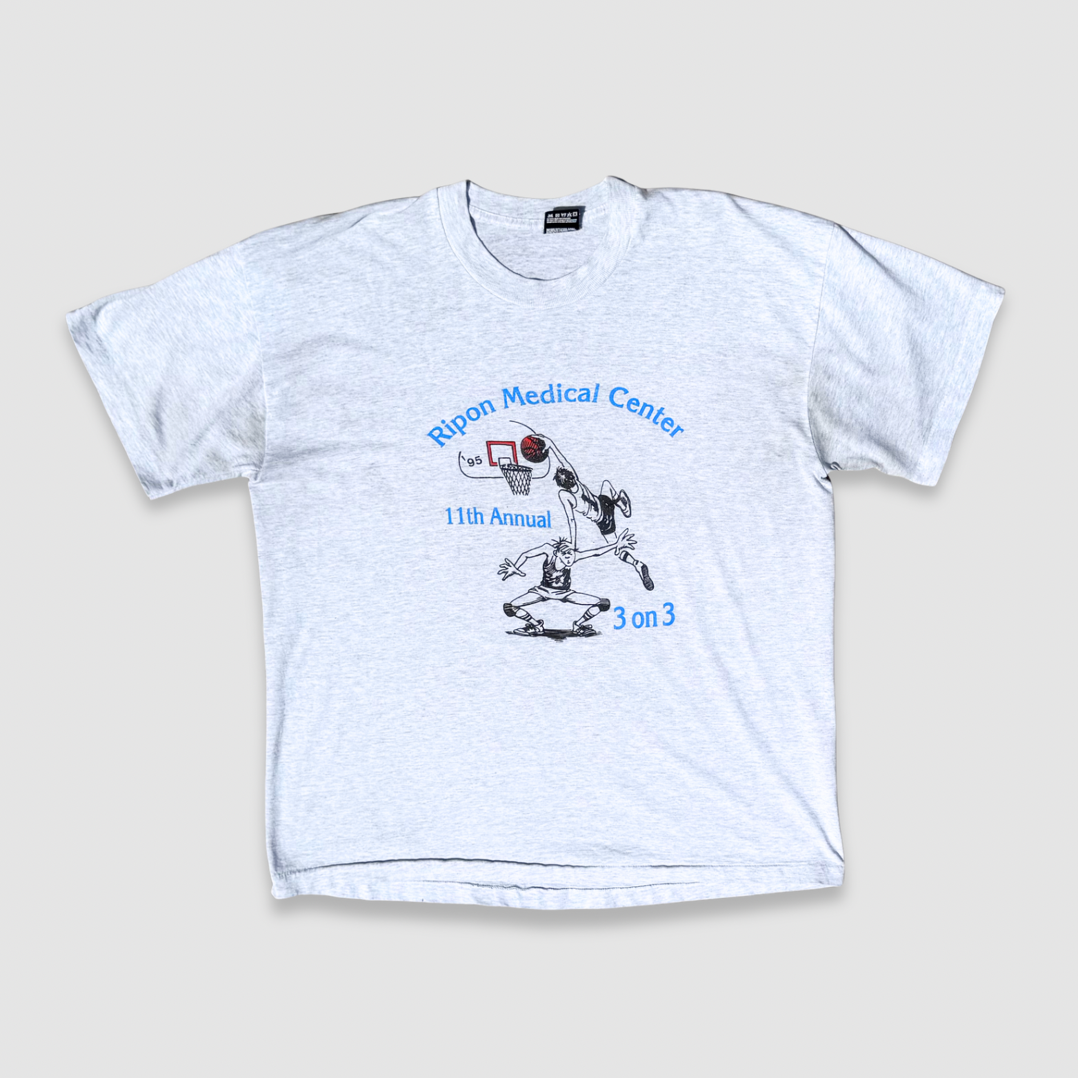 Vintage Ripon Medical 3 on 3 T-shirt- XL