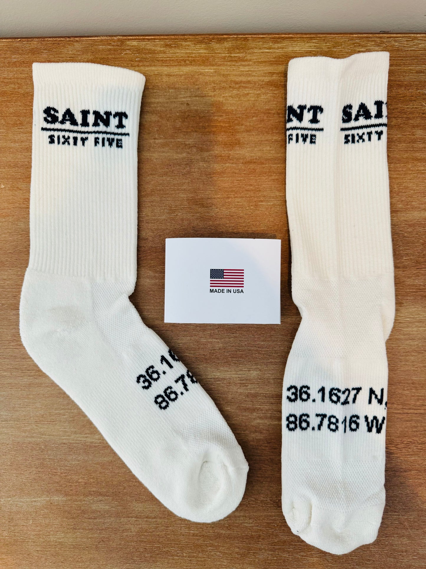 Friends & Family Socks- Made in USA.  Limited to 50 pair.